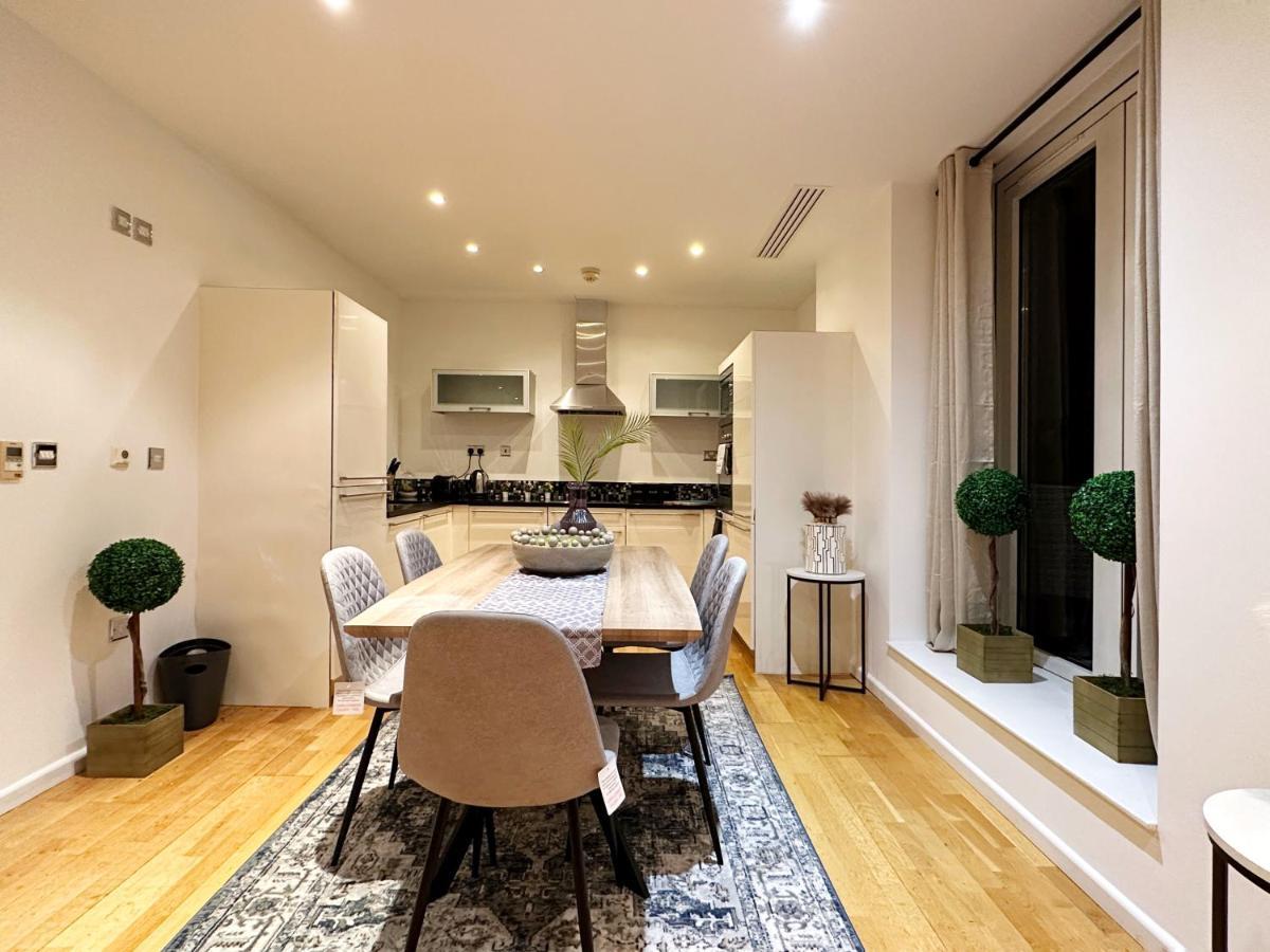 Stylish Apartment In Canary Wharf Londres Extérieur photo